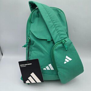 Adidas Essentials 3 Crossbody Sling Bag Green